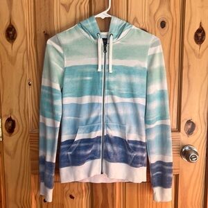 BLUENOTES Blue Striped Hoodie